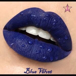 Jeffree Star | ‘Blue Velvet’ Velour Liquid Lipstick | NiB cool royal blue 💄